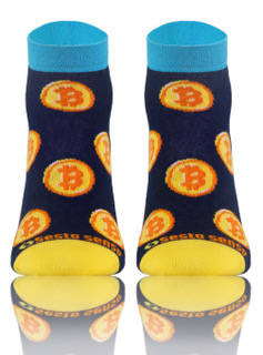 Kolorowe śmieszne ZAKOSTKI SKARPETY FINEST Sesto Senso