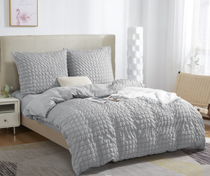 Bettwäsche Creasy Grau