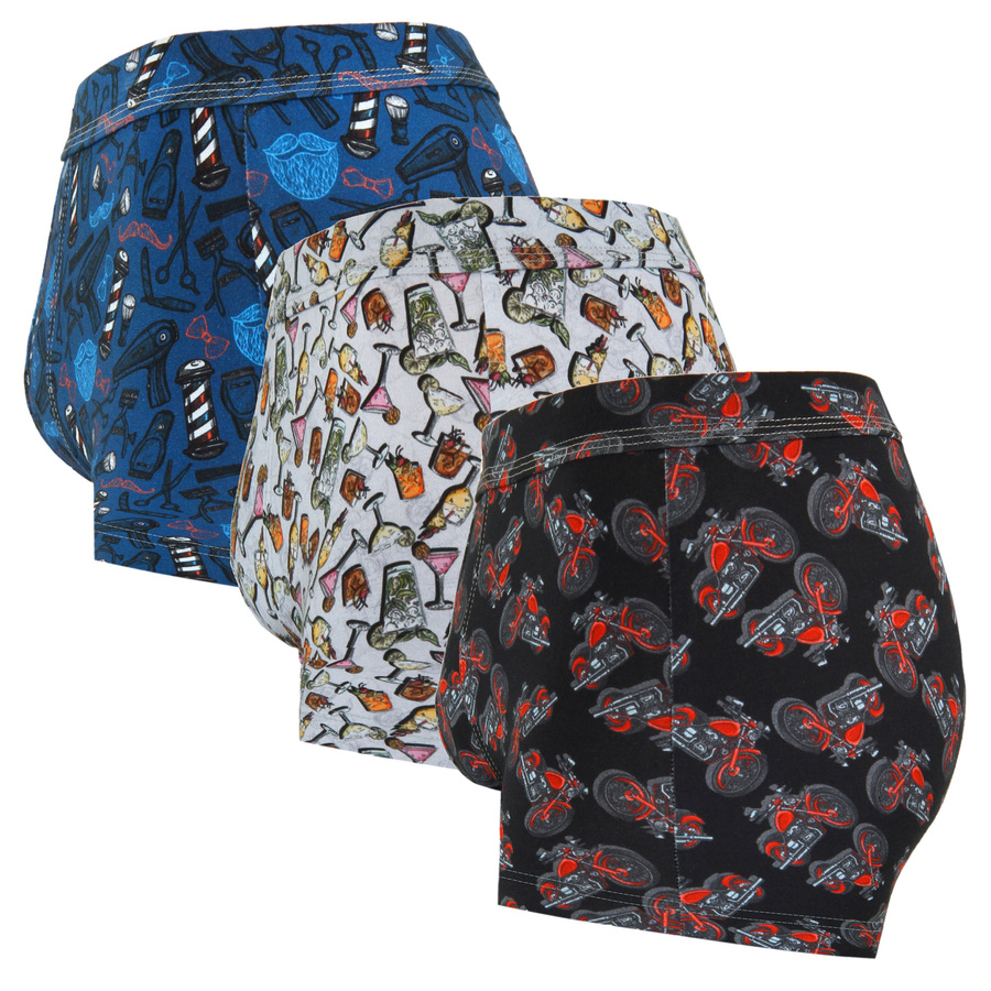 3X Bokserki męskie Funny 10 Sesto Senso