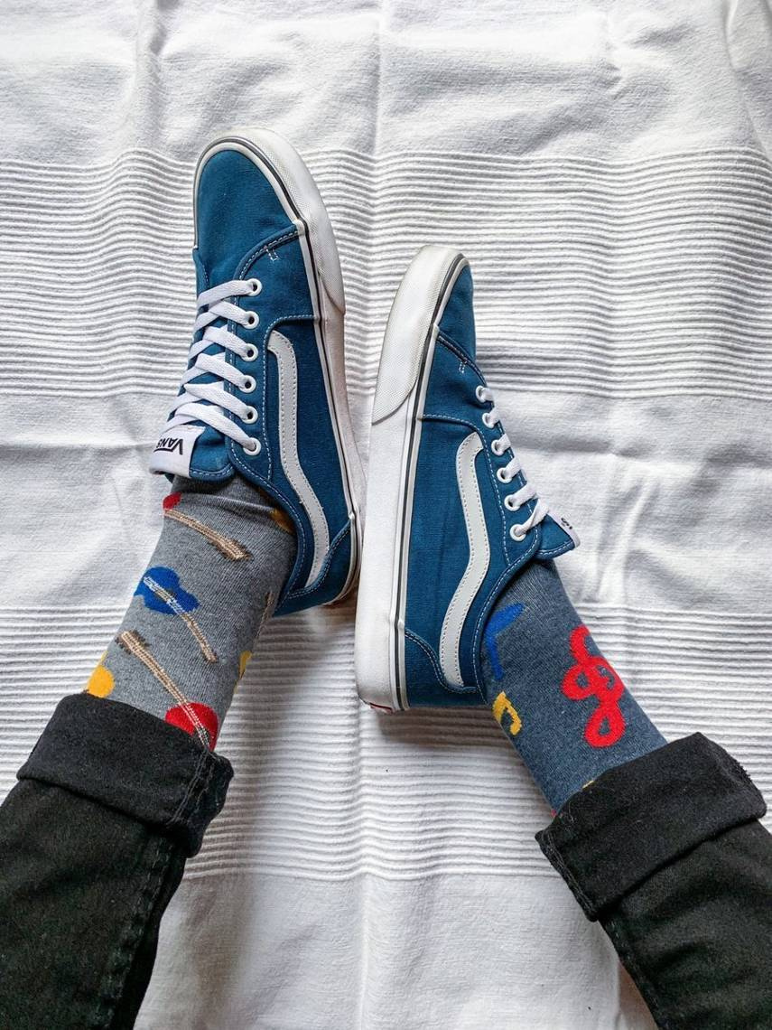 Herrensocken Good Stuff Musik Mehrfarbig