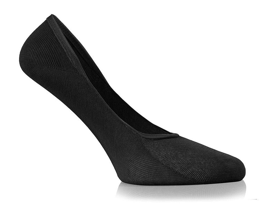 Damen Füßlinge Serie Schwarz