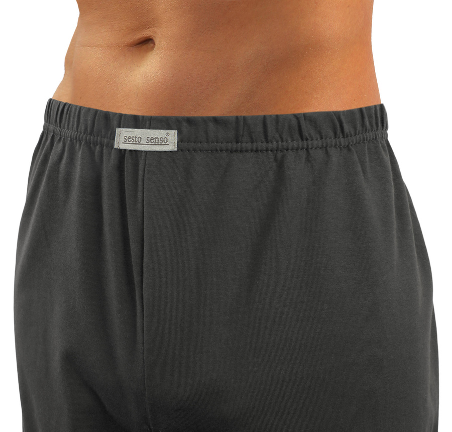 Herren Schlafanzug Serie Grau