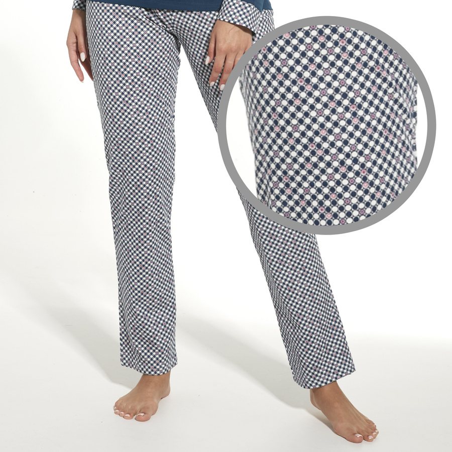 PIŻAMA DAMSKA długa LINDA 731/310 Cornette