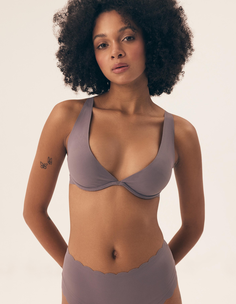 Neonfarbener Soft-BH