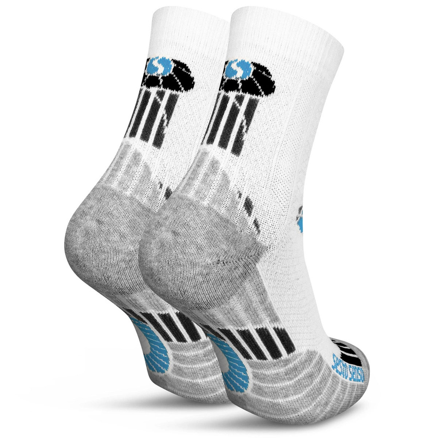 Herrensocken Simply Grau-Orange