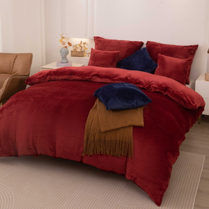 Bettwäsche Merry Bordeaux