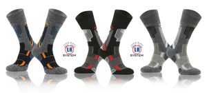 Trekkingsocken Winterserie Mehrfarbig