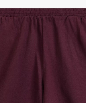 Damenpyjama nlp-498e Beige Rot