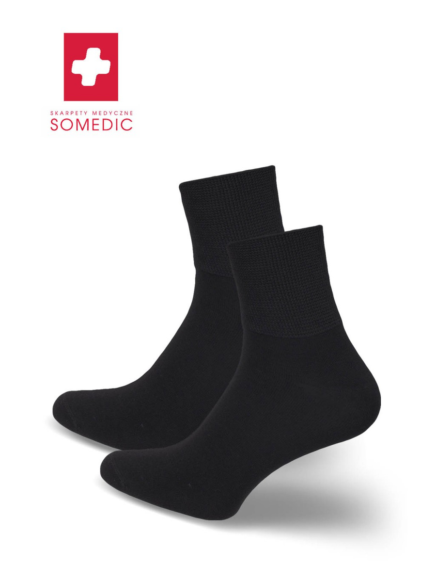 Medizinische Socken Serie Somedic Schwarz
