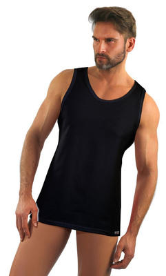 Ärmelloses Herrenunterhemd Cobra Schwarz