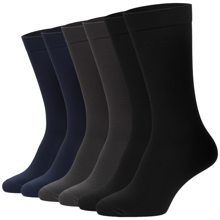 Men's Smooth Suit Socks
