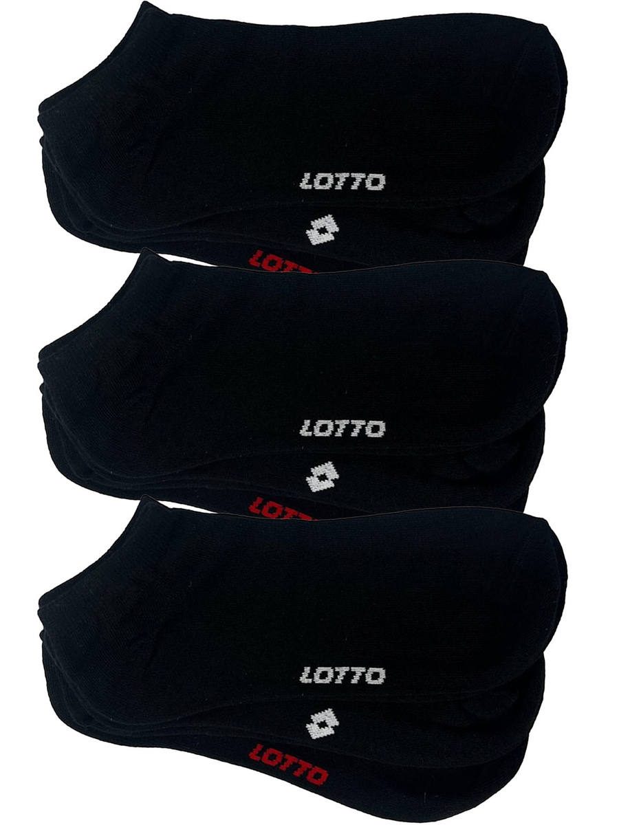 Cotton Foot Socks 3 Pack Lotto