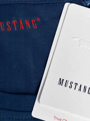 Men's T-Shirt Mustang 4222 Navy Blue