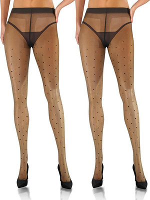 Damenstrumpfhose Funny R065 Schwarz