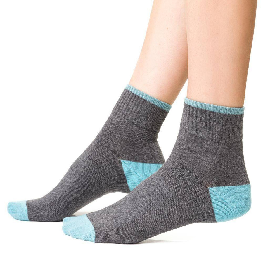 Skarpetki sportowe damskie art.026 NA214 czarne Steven