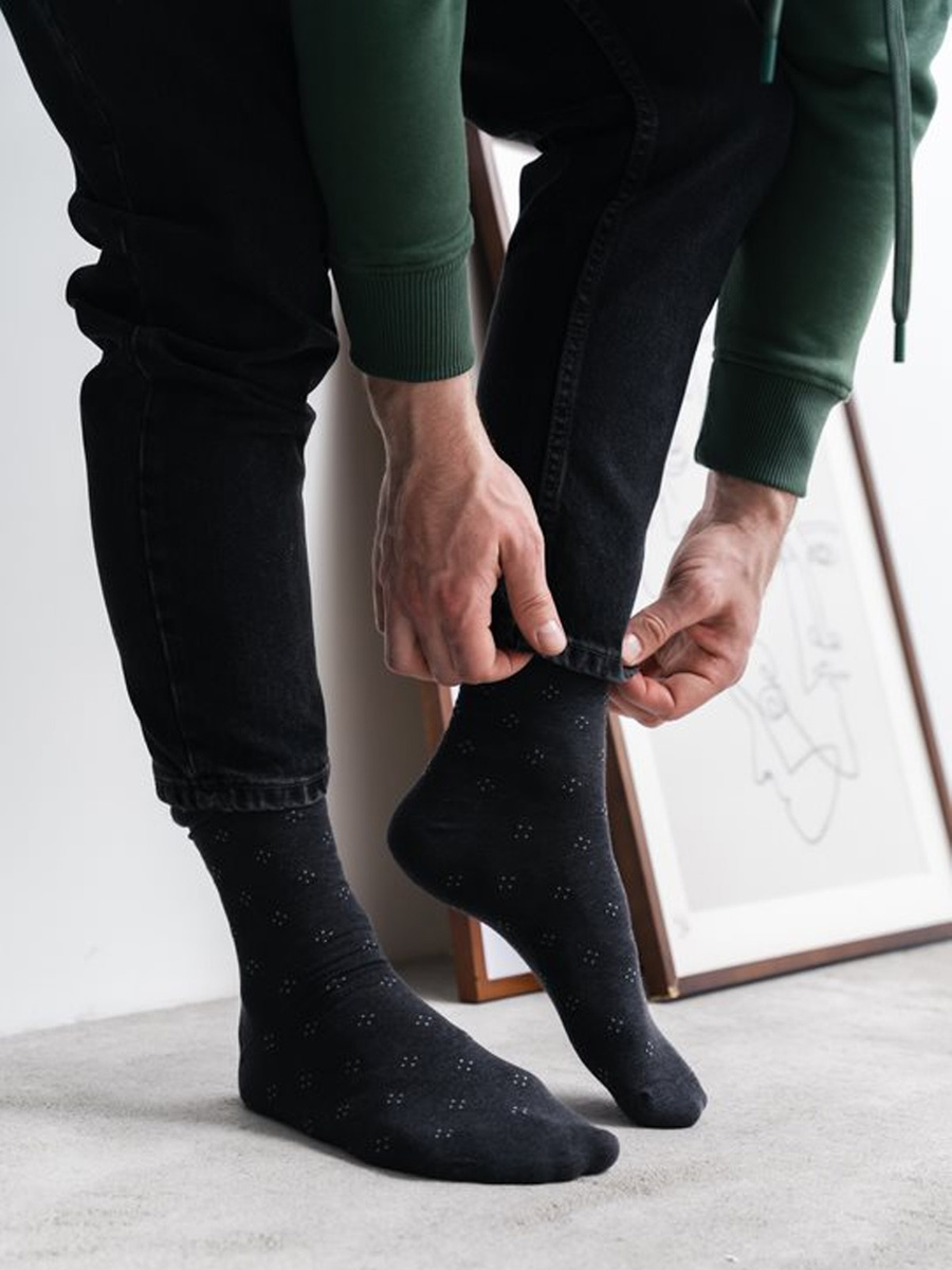 Șosete elegante Seria 122 negre