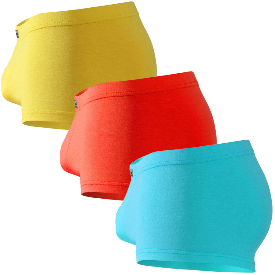 3x kurze mikromodale Herren-Sportboxer Urban