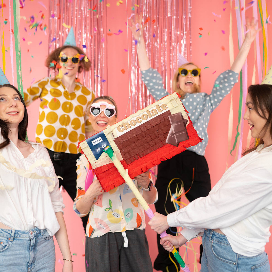 Skarpetki damskie Prezentowe SOXO | tabliczka czekolady | Wesoły Upominek