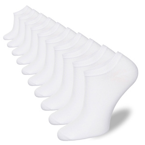 10x Herren Baumwollsocken glatt