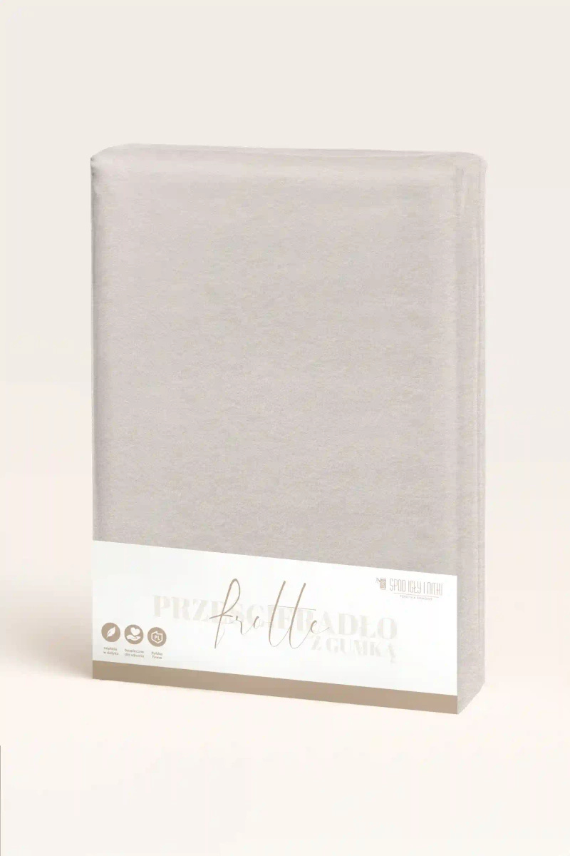 S TERRY SHEET 180*200*30 GREY