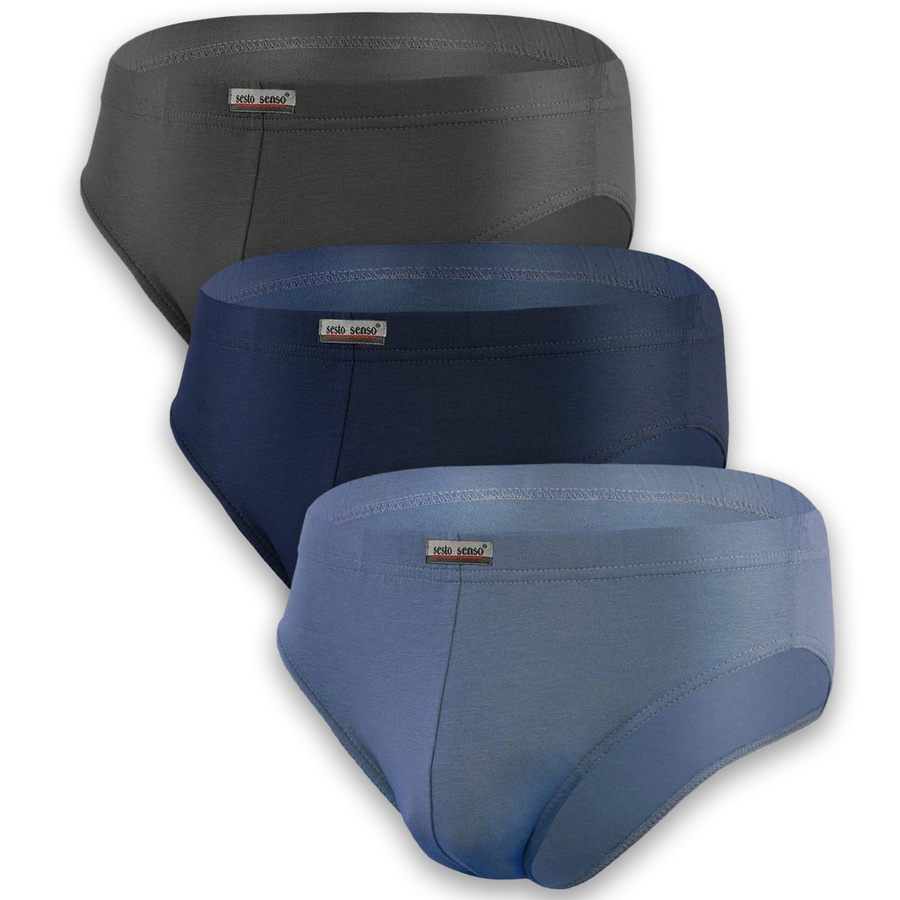 Slip Herren SM01 Grau Blau