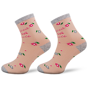 Gemusterte Socken Day Of Mommy Geschenk Milena