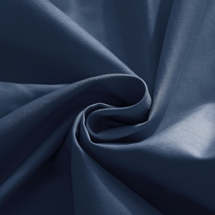 Spannbettlaken Satina Dunkelblau