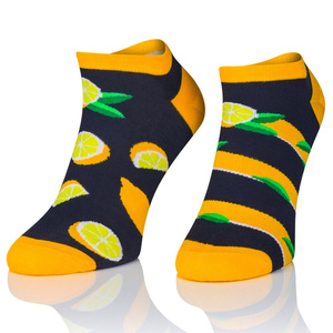 Farbige Socken Stops Kunst. 1849 Intenso-Zitronen