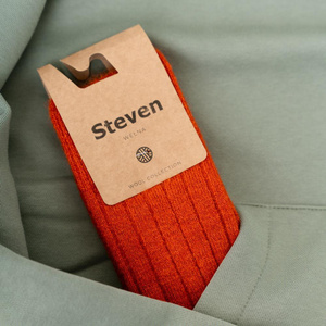 Skarpetki 50% z wełny alpaki art. 044 PR007 jasno różowe