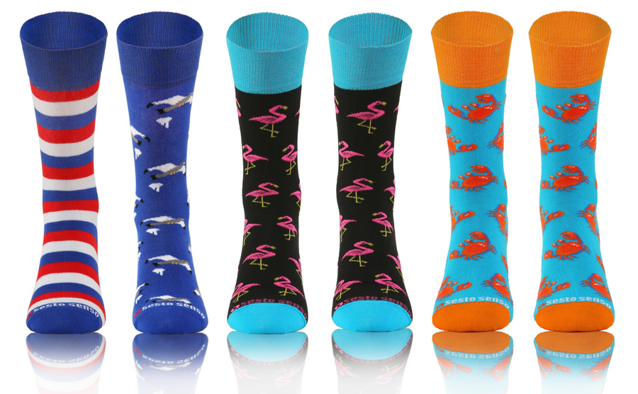 Lange Socken Finest Mehrfarbig