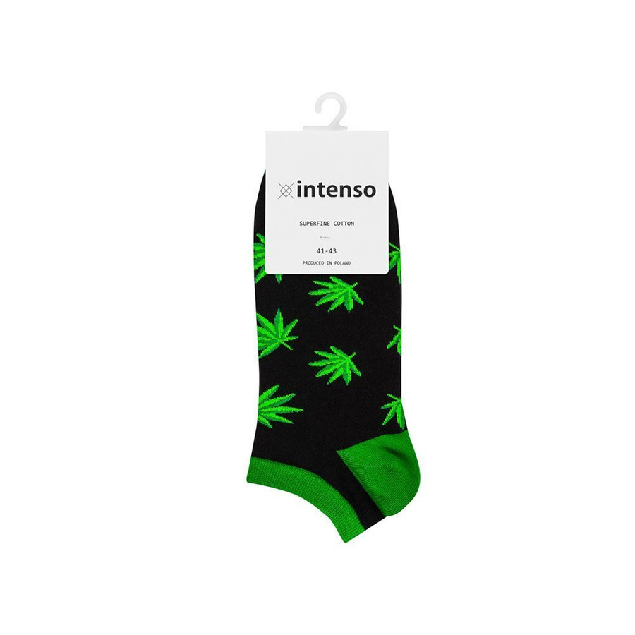 Farbige Socken Stops Kunst. 1849 Intenso-Blätter