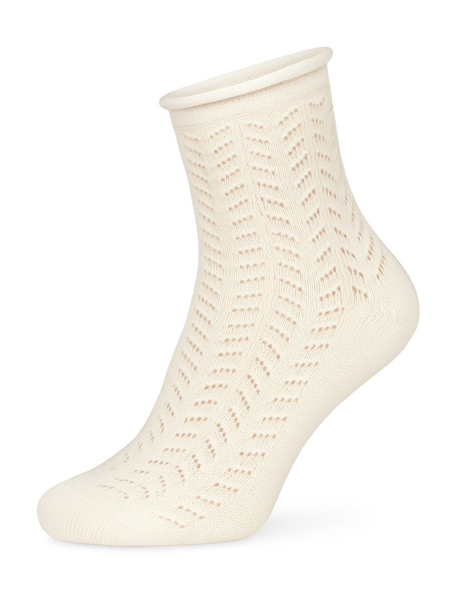 Durchbrochene Damensocken ohne Drücker 989