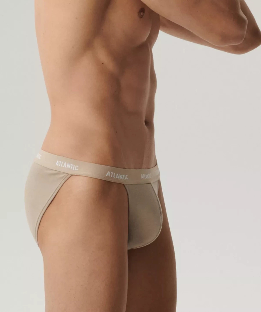 Herren-Slips Serie 3BMP-1582 Beige