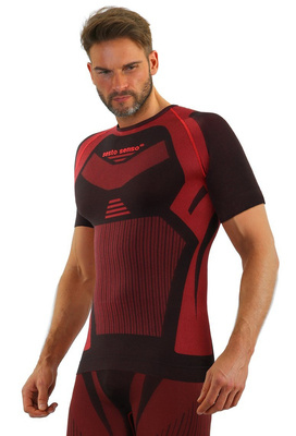 Herren T-Shirt Thermo Active Rot