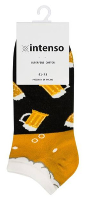 Farbige Socken Stops Kunst. 1849 Intenso Bier