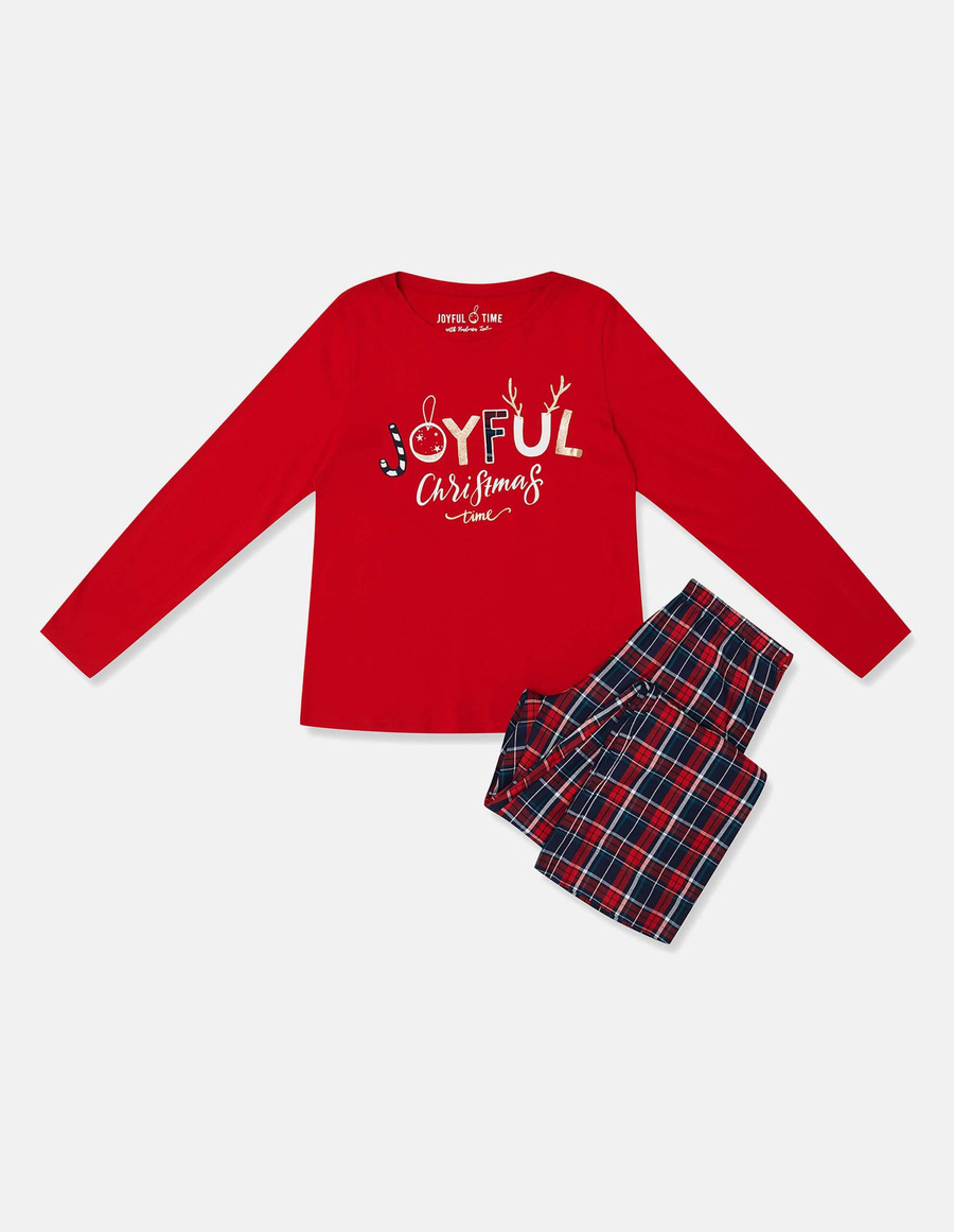 Damenpyjama Glance Mehrfarbig