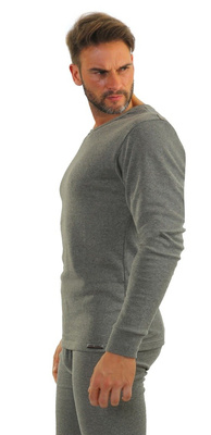 Tricou bărbătesc cu mânecă lungă Art. 111 Gri melanj