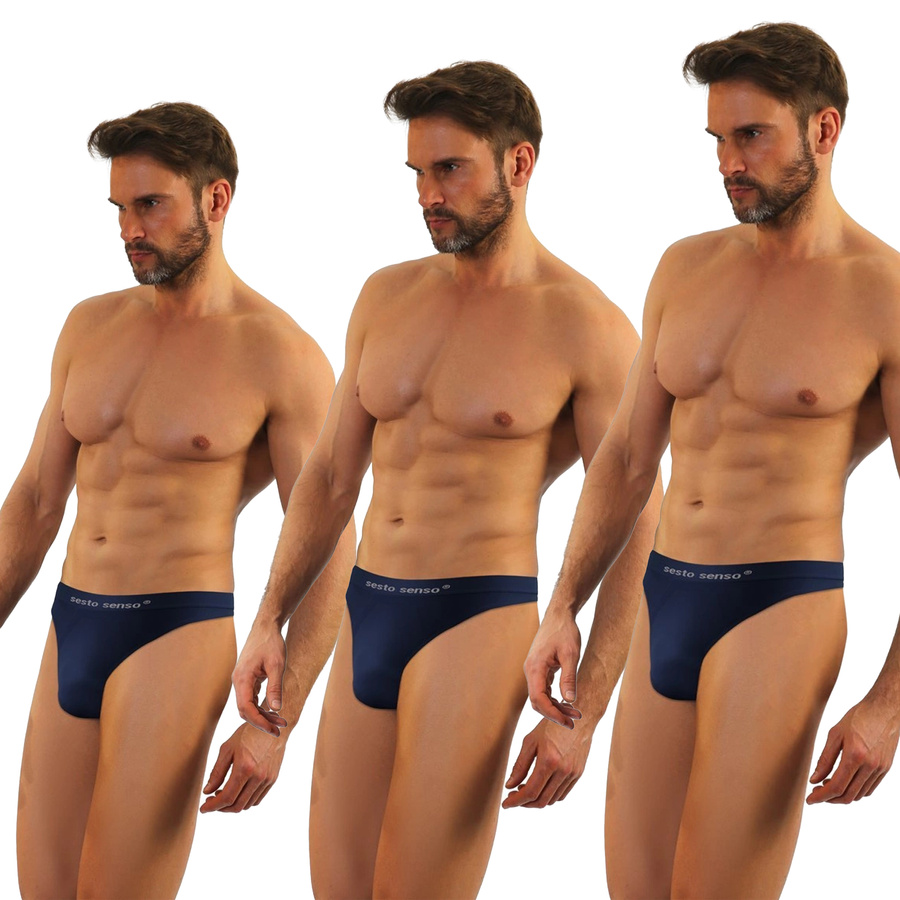 Herren-Strings CL13 Blau