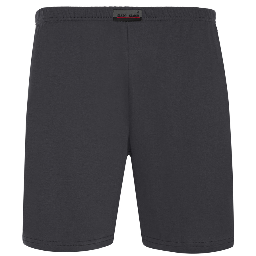 Herren Schlafanzug Kurzarm Blau