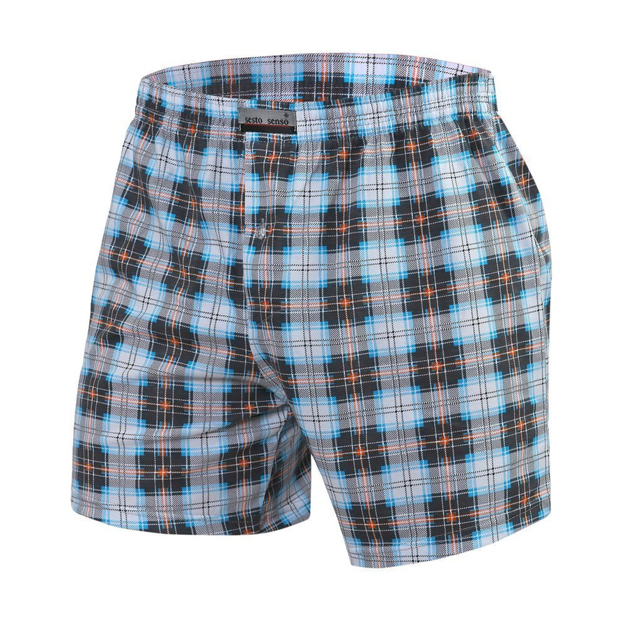 Herren-Boxershorts BM01 Blau