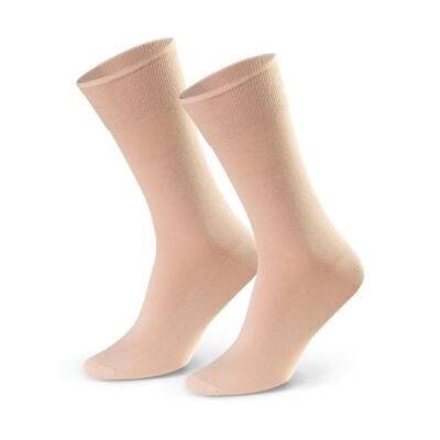 Socken Herren Serie Glat Beige