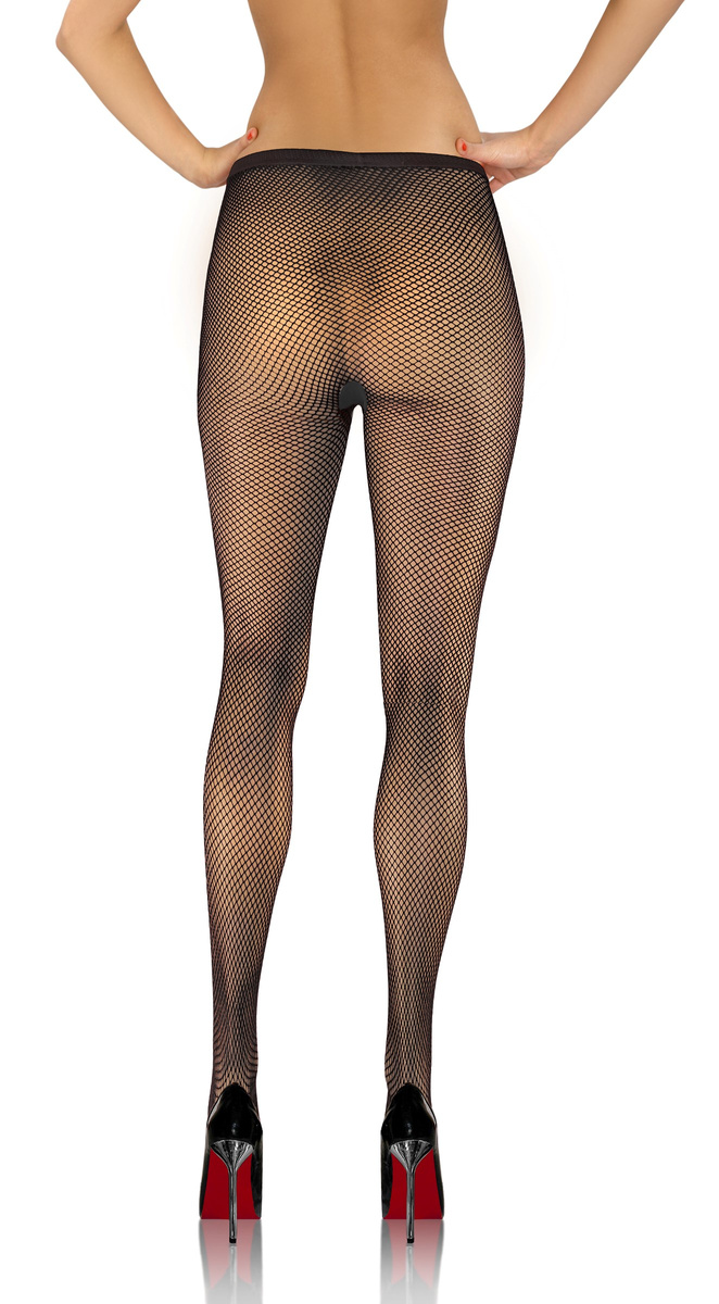 Dresuri tip plasă Micro Rete Cocon Negre