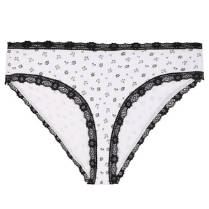 Figi damskie bikini z koronk? S-XL 2x6-pak