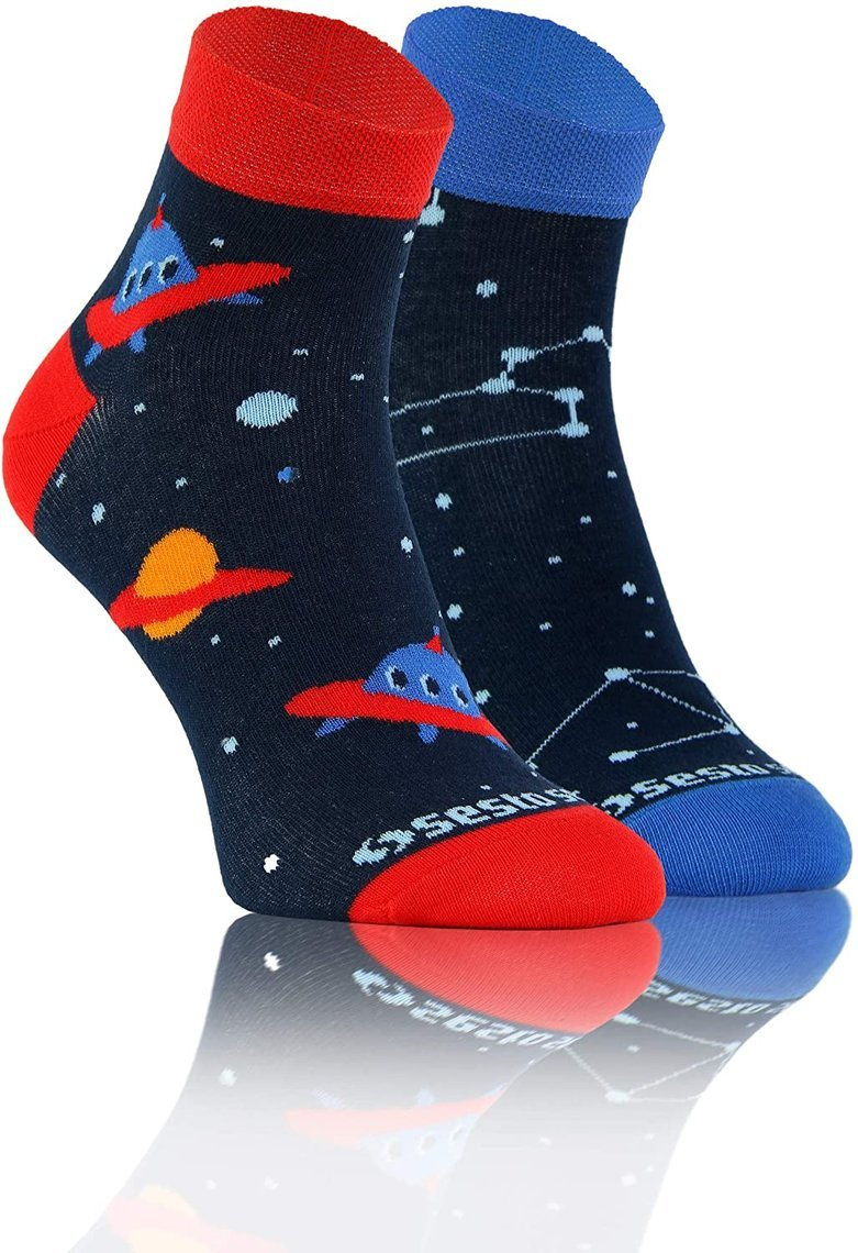 Bunte lustige FINEST SOCKS Sesto Senso