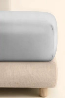 Cearceaf Jersey Gri cu Elastic