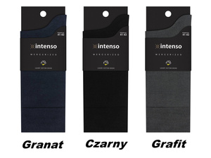 5X Skarpety z bawełny merceryzowanej Art. 1580 Intenso