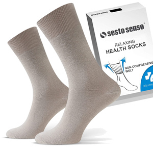 Druckfreie Socken RelaxMedica Braun