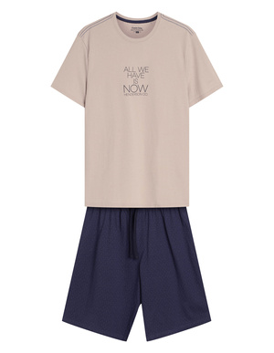 Pijama Bărbați Dreamer Portocaliu Deschis