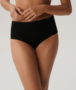 Damen-Slips Maxi Serie Schwarz