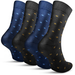 Men's patterned suit socks